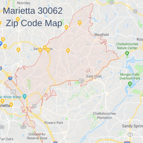 Homes for Sale in Marietta 30062 | Map of 30062 Zip Code | Momentum Real Estate Group