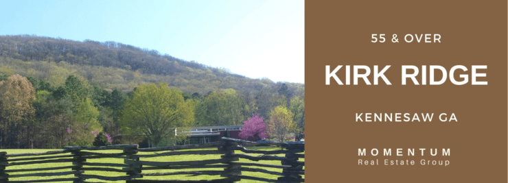 Kirk Ridge Kennesaw | 55 & Over Homes for Sale | Jenna Dixon