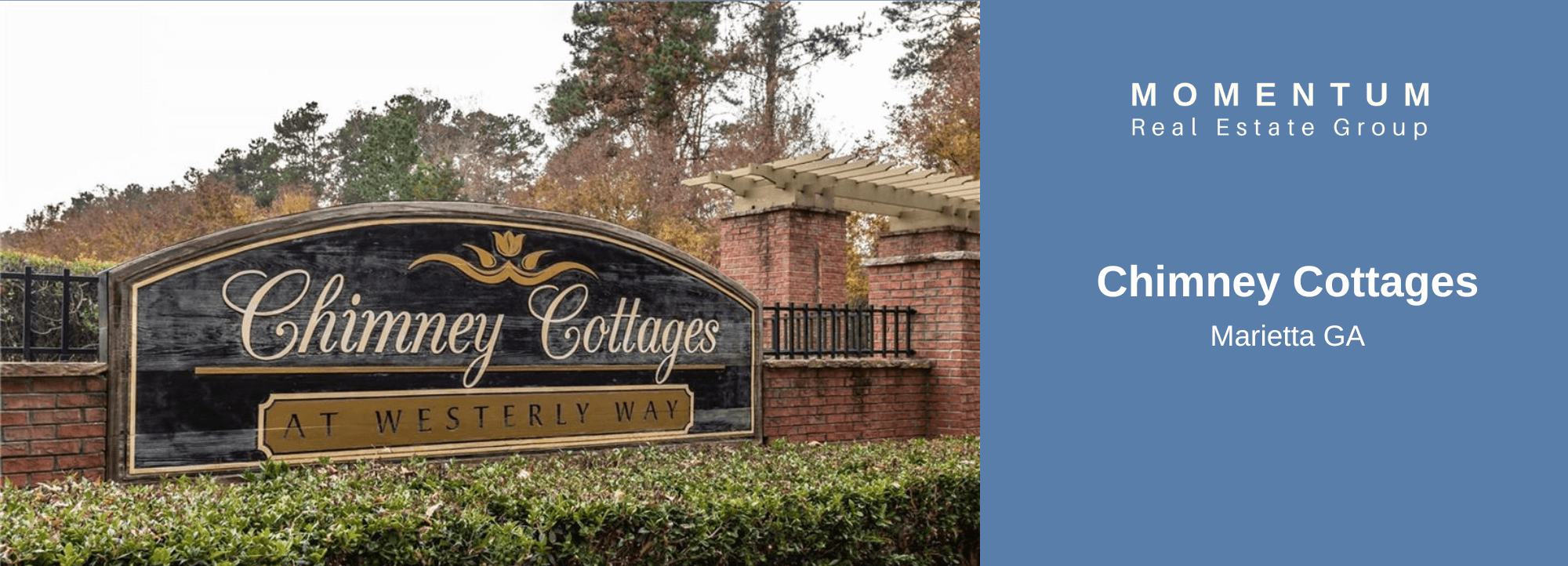 Chimney Cottages at Westerly Way Marietta Ranch Condos 55+ Homes for Sale